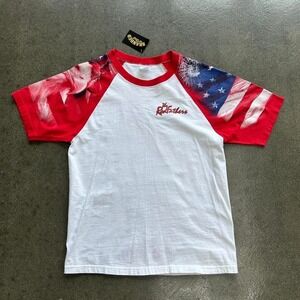 Vintage Everyday Life The Redfather Size Small Baseball Style USA Tee
